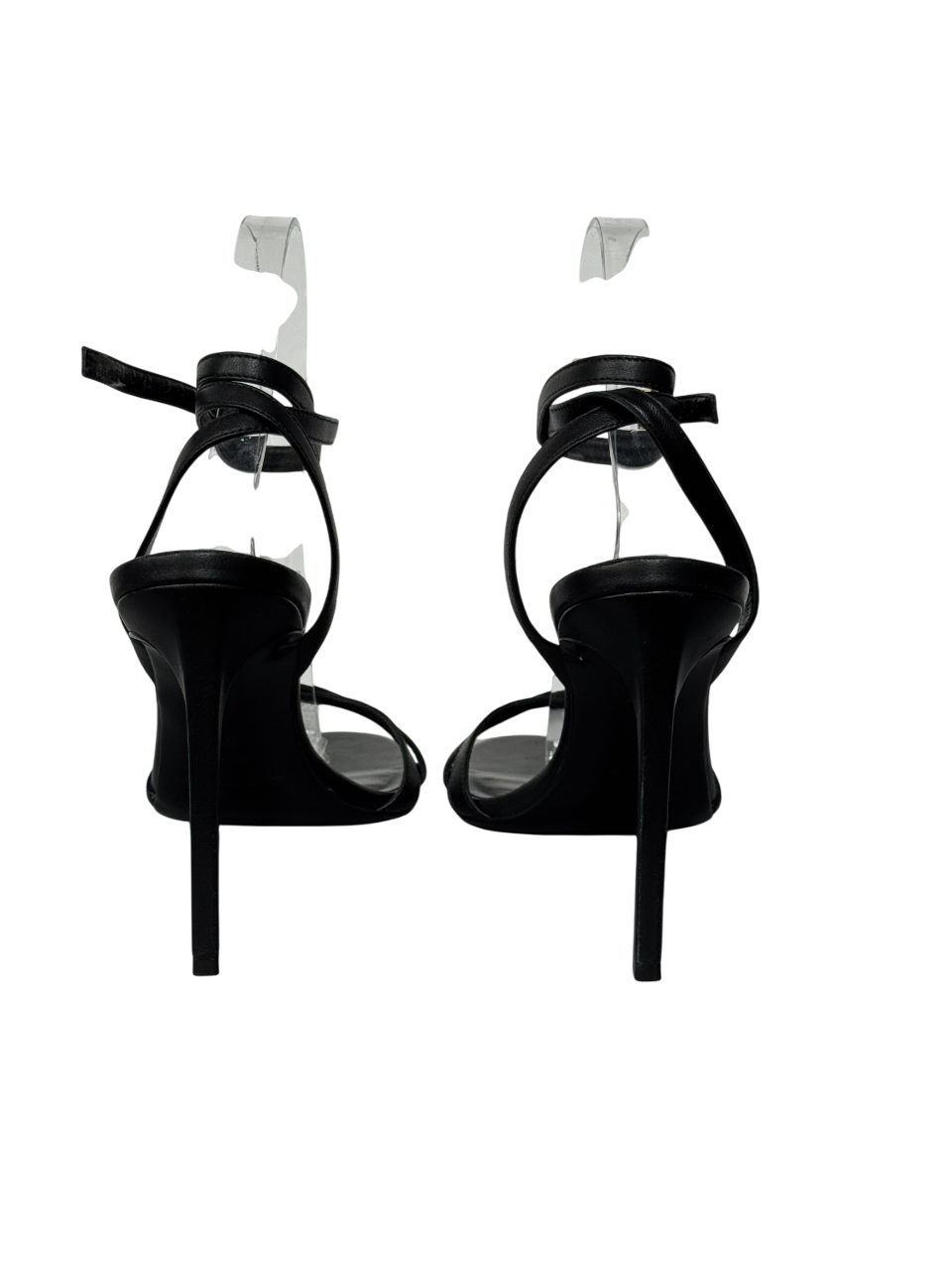 Michael Kors Black Collection Chrissy Leather Sandals UK 6 EU 39 👠