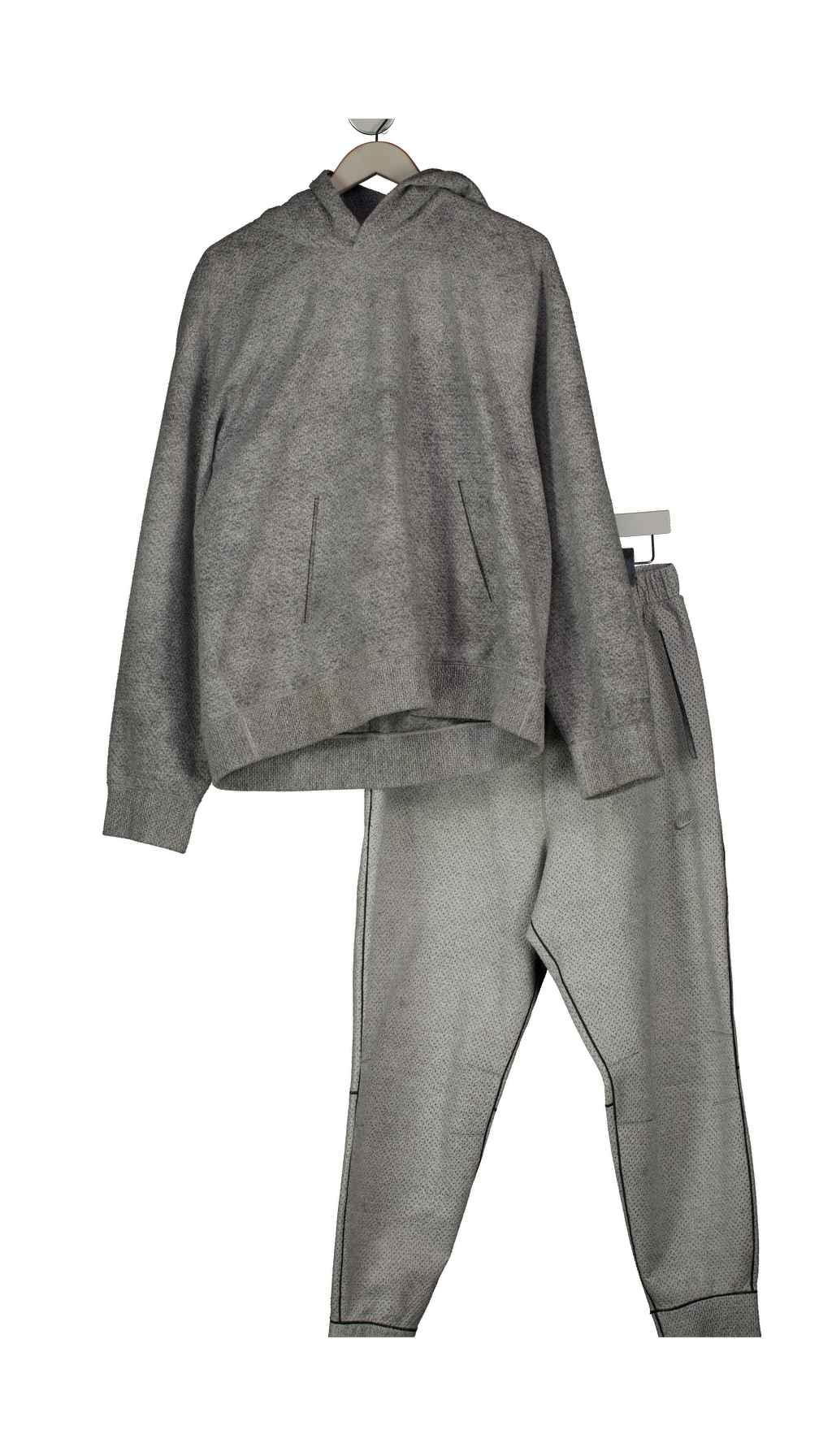 Nike Grey Therma-fit Adv Hoodie (UK L)And Tech Pants (UK M) Set UK M/L