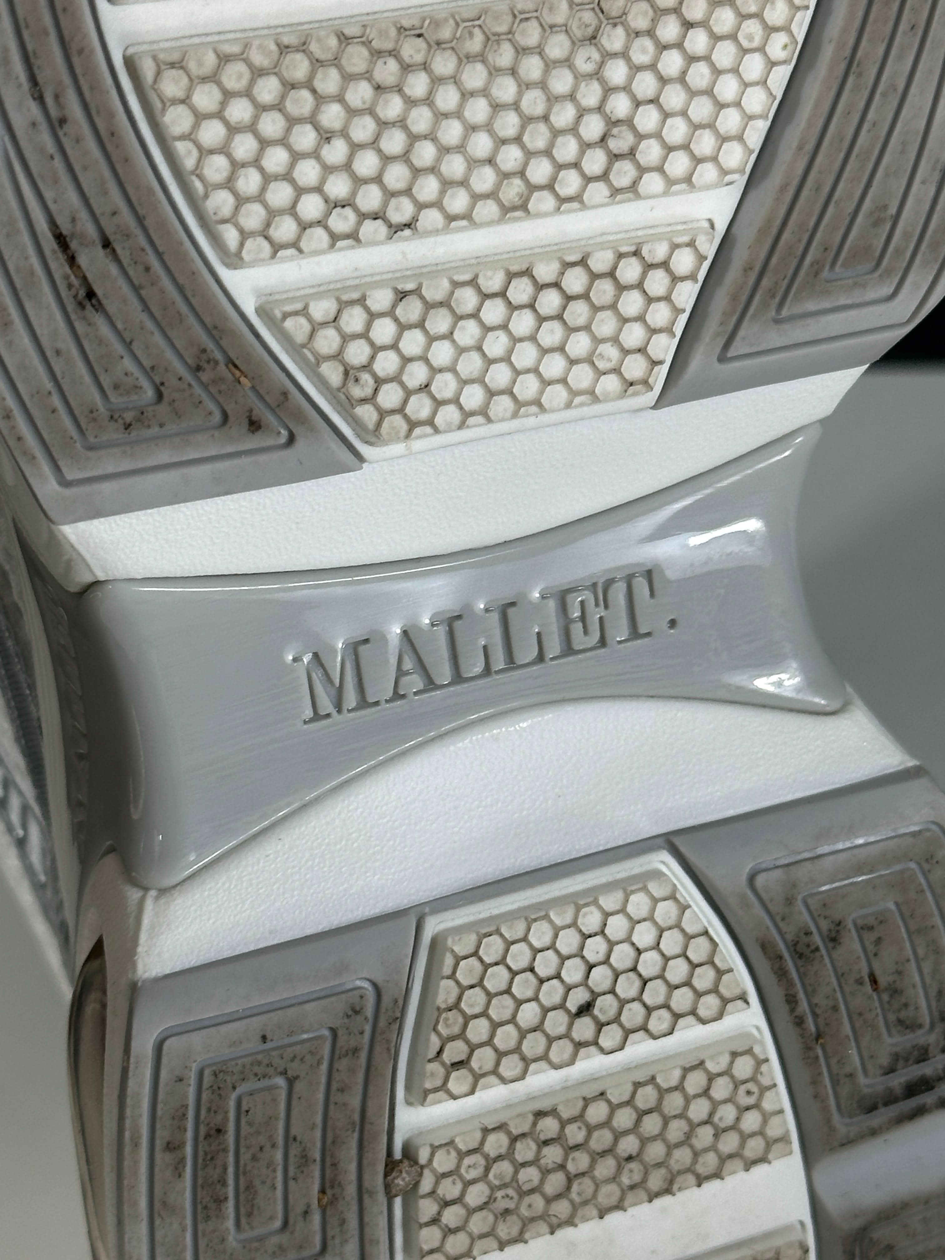 Mallet Metallic Silver Jupiter Sneakers UK 5 EU 38 👠