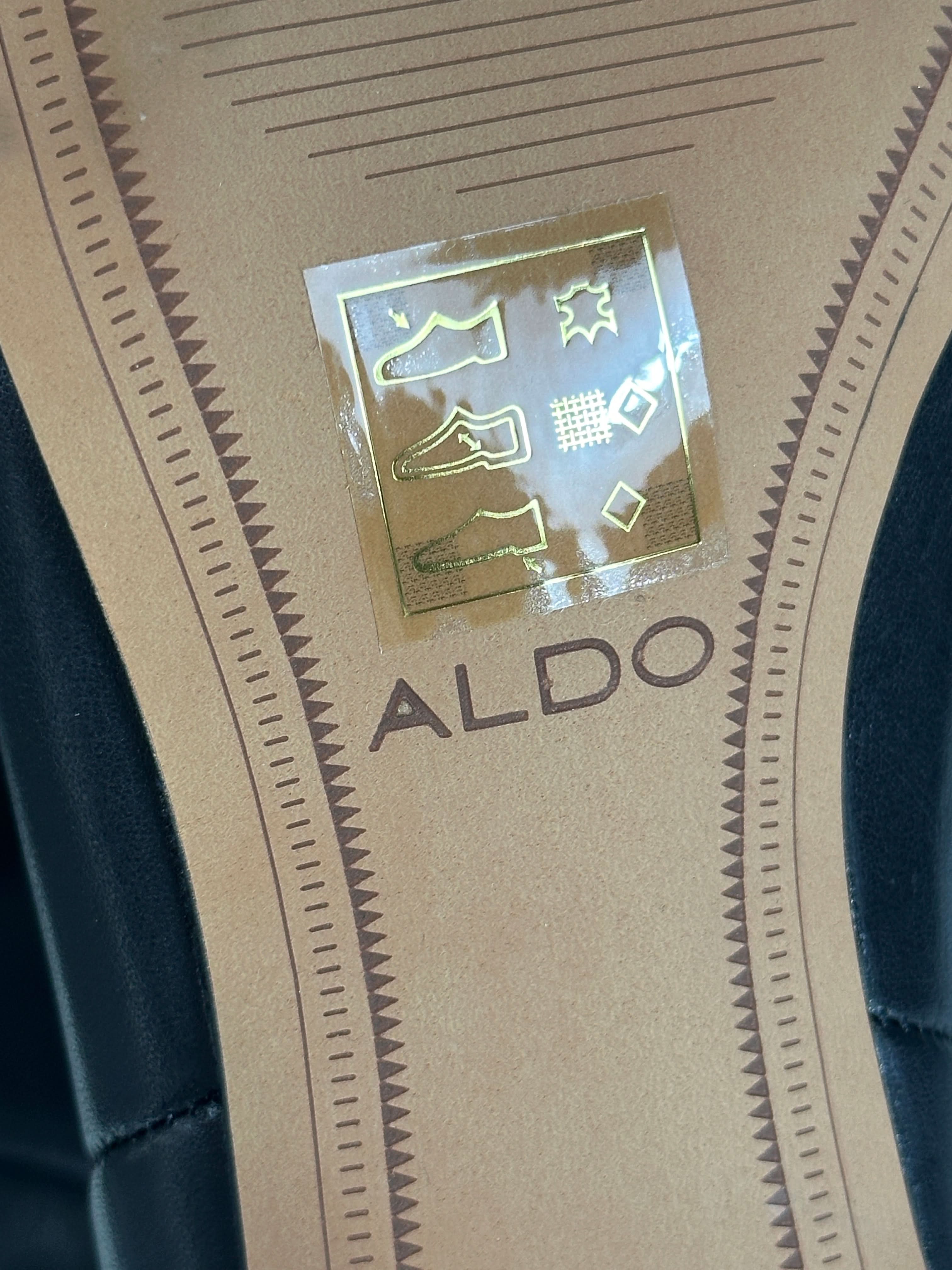 Aldo Black Muttsee Leather Knee-high Boots UK 5.5 EU 38.5 👠