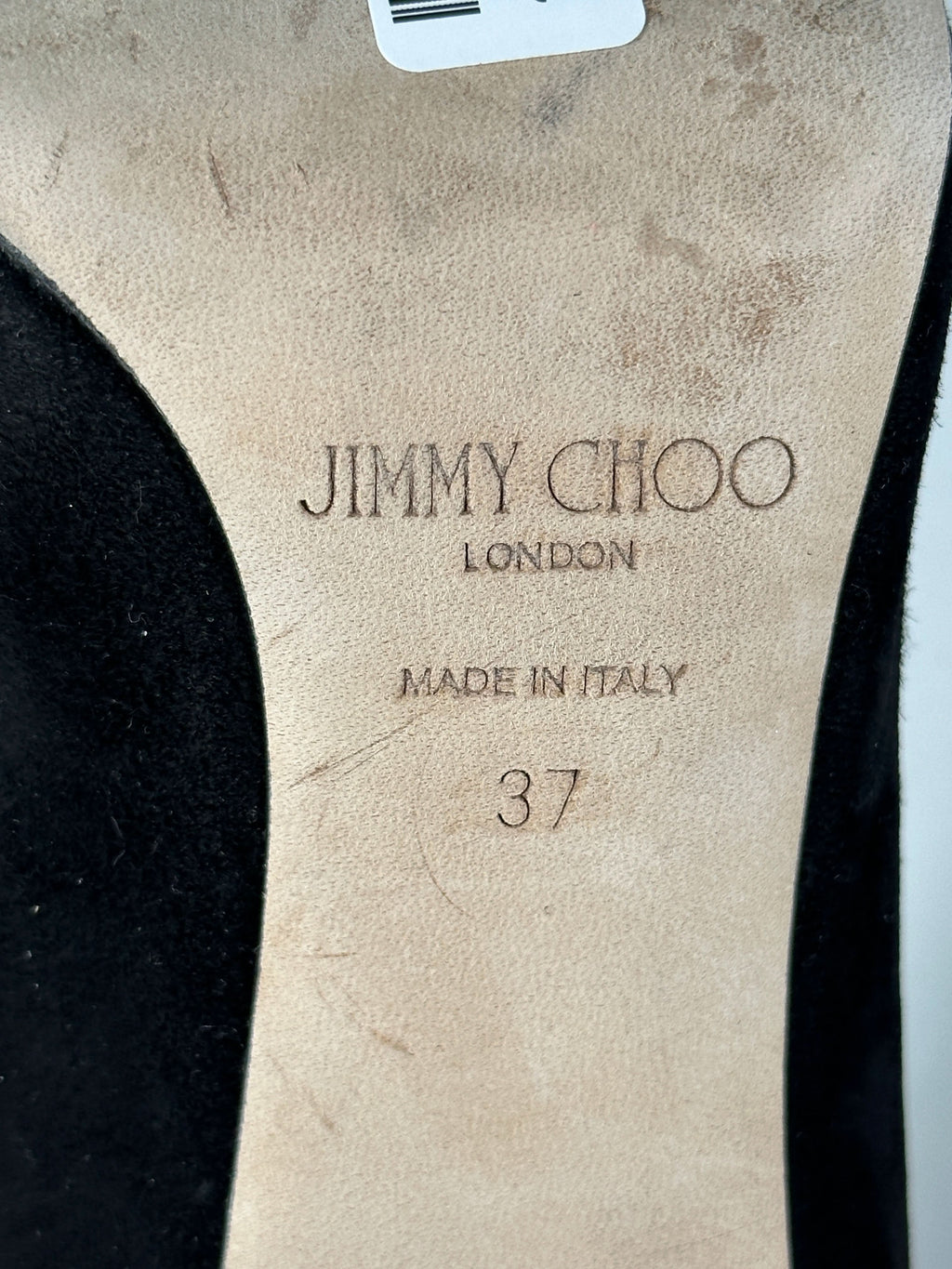 Jimmy Choo Black Romy 100 Suede Pumps UK 4 EU 37 👠