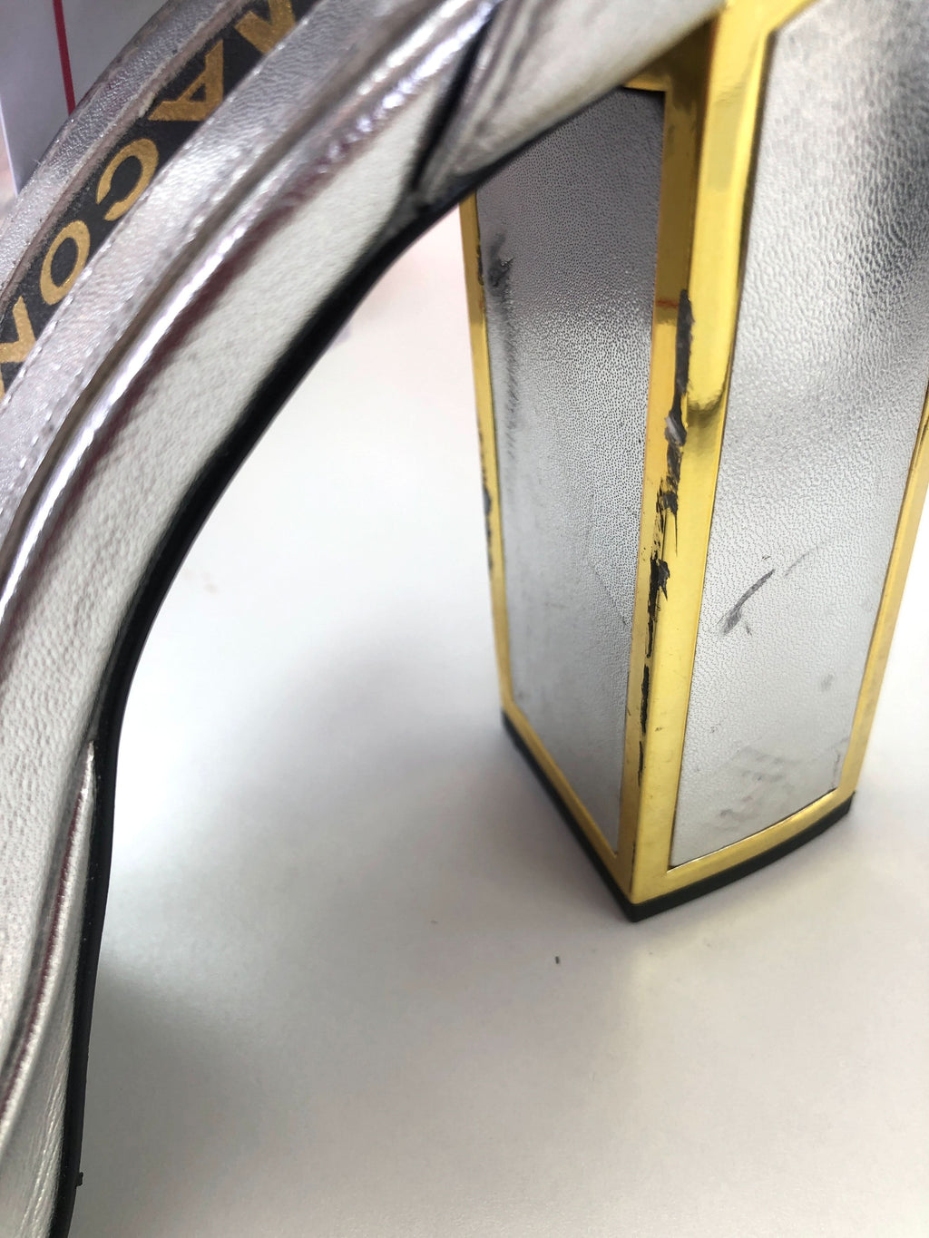 Kat Maconie Metallic Missy Sandals UK 8 EU 41 👠