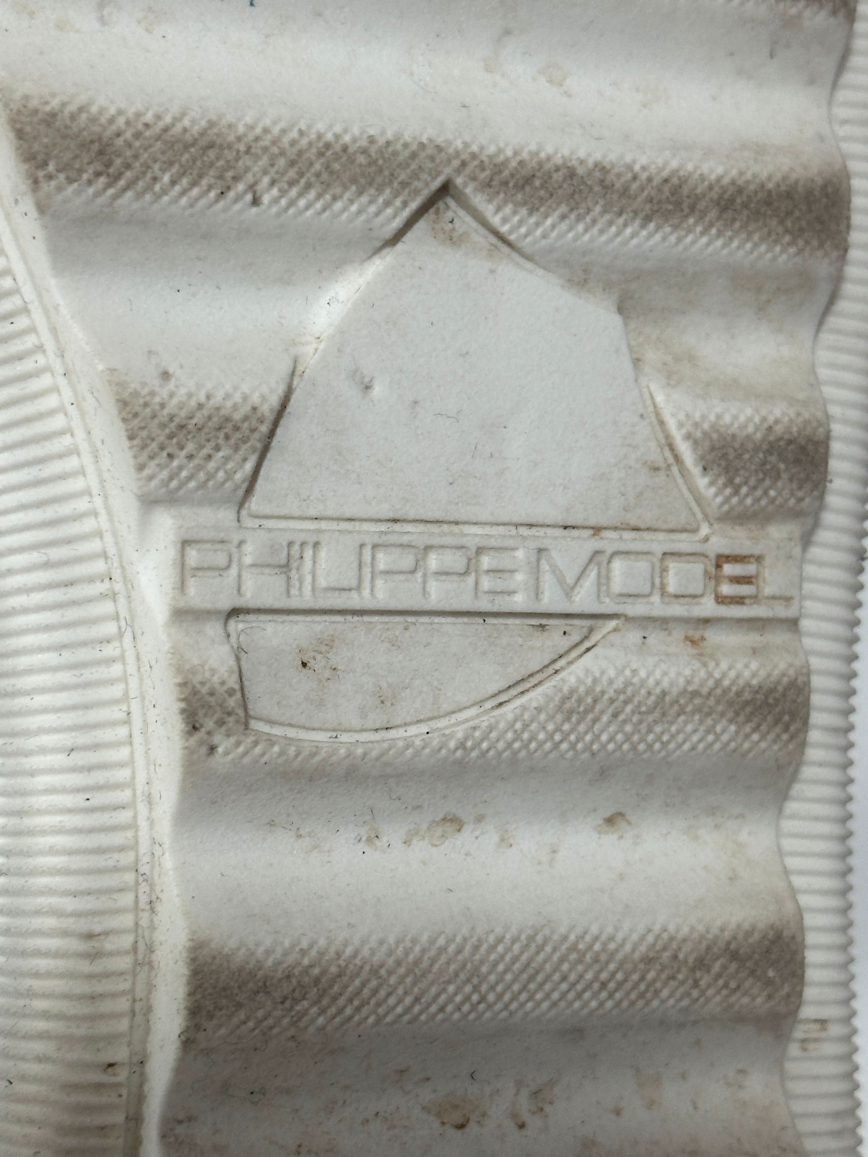 PHILIPPE MODEL Navy/ Purple Fur Trim Leather Trainers UK 5 EU 38 👠