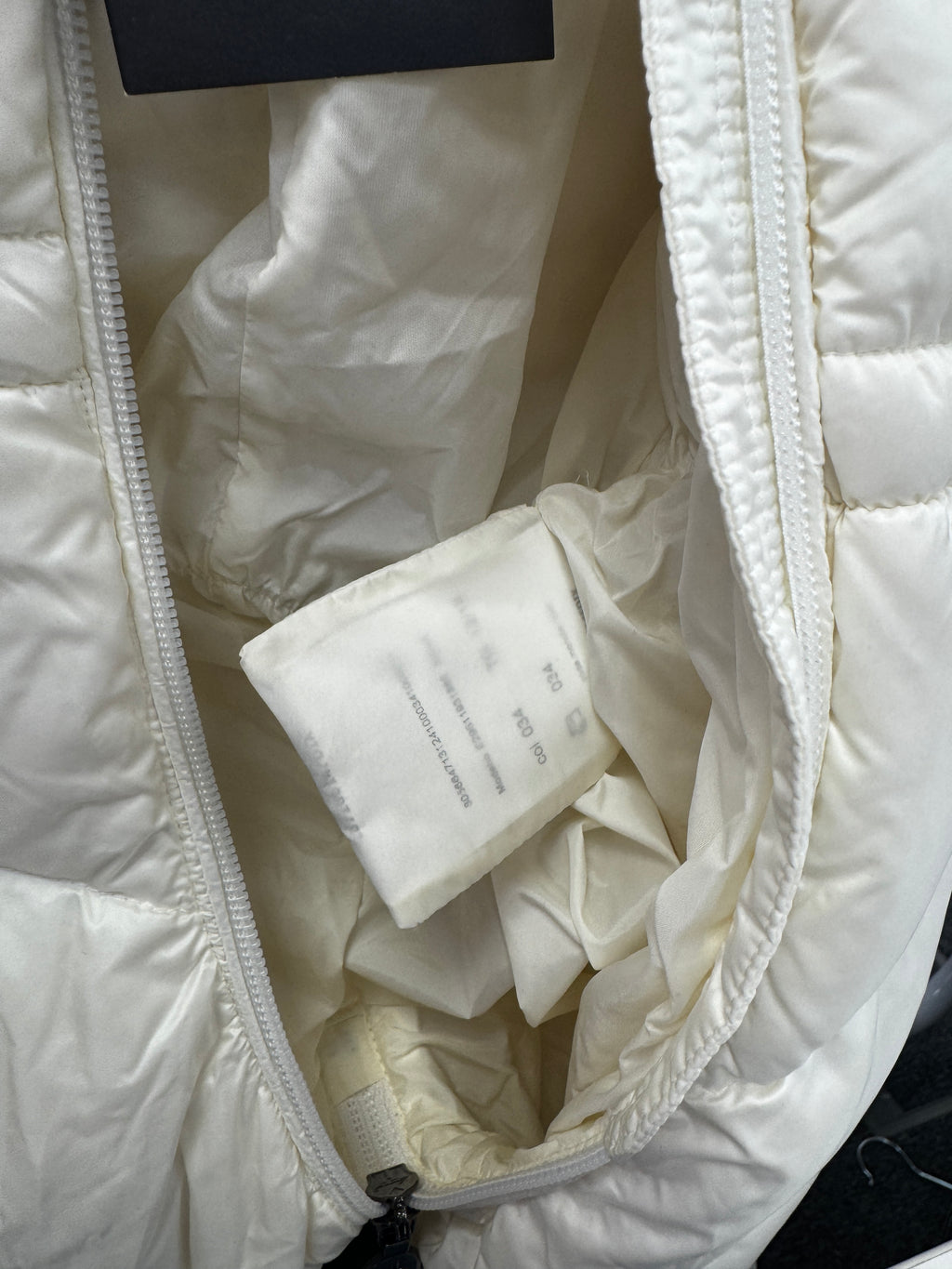 MONCLER Cream Feather And Down Filled Fur Hooded SKI Snowsuit 2 Years