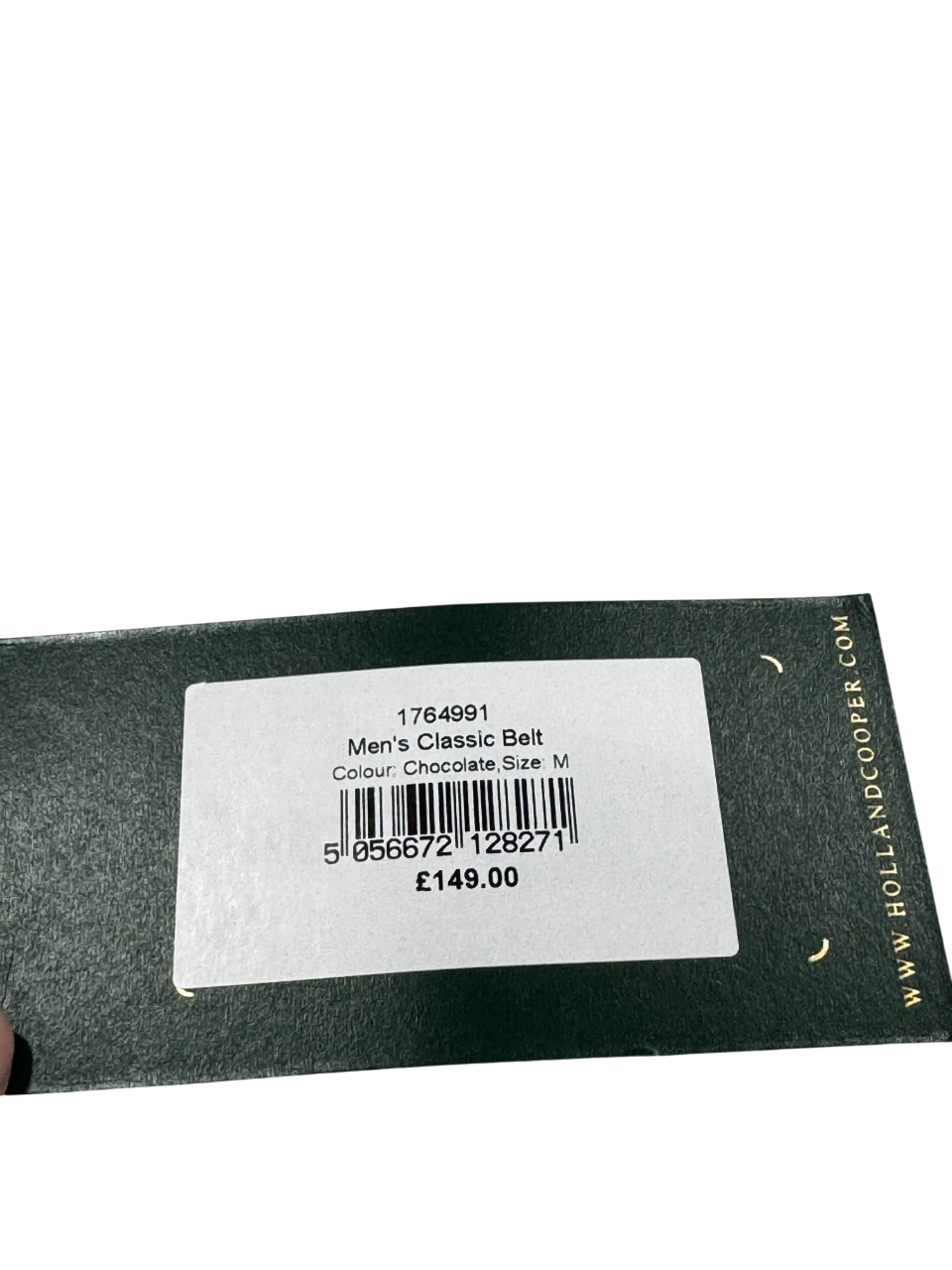 Holland Cooper Brown Mens Mens Classic Belt UK M
