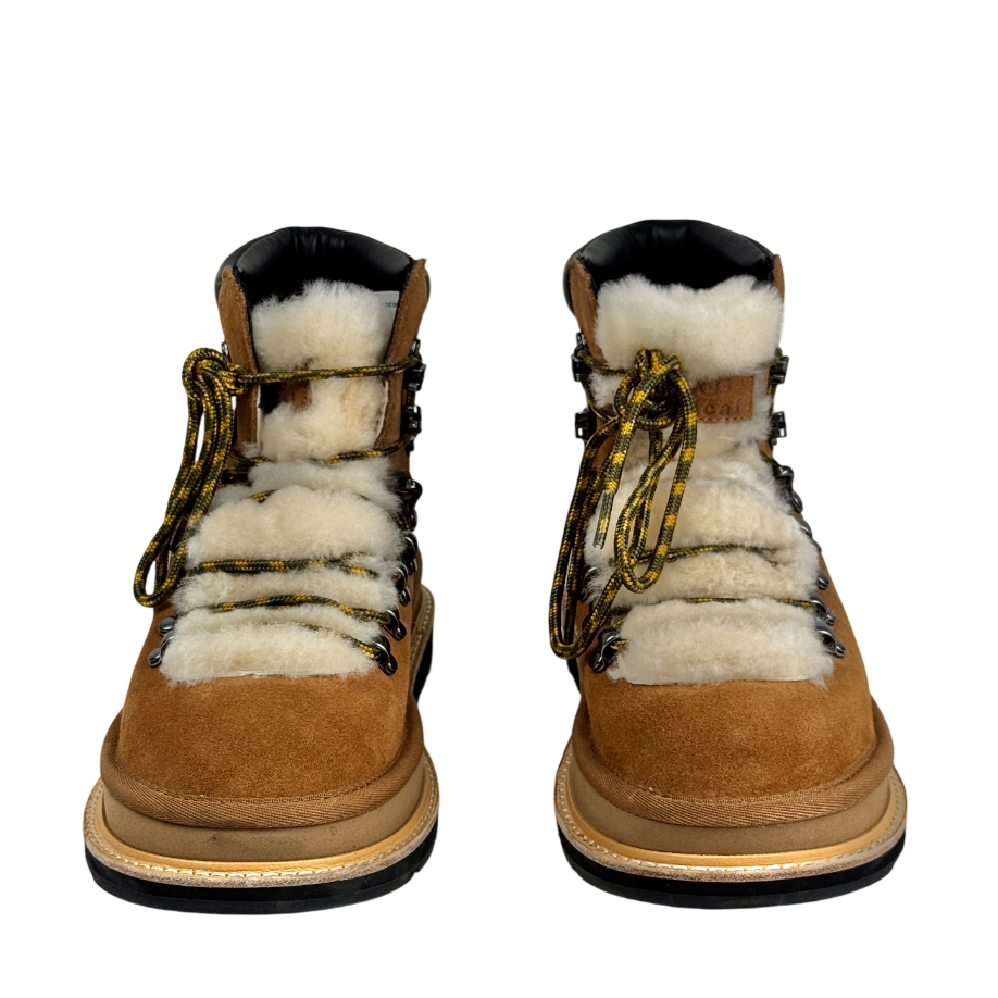 UGG X Sacai Chestnut Brown All Gender Ugg Sacai Hiker Boots UK 4 EU 37 👠