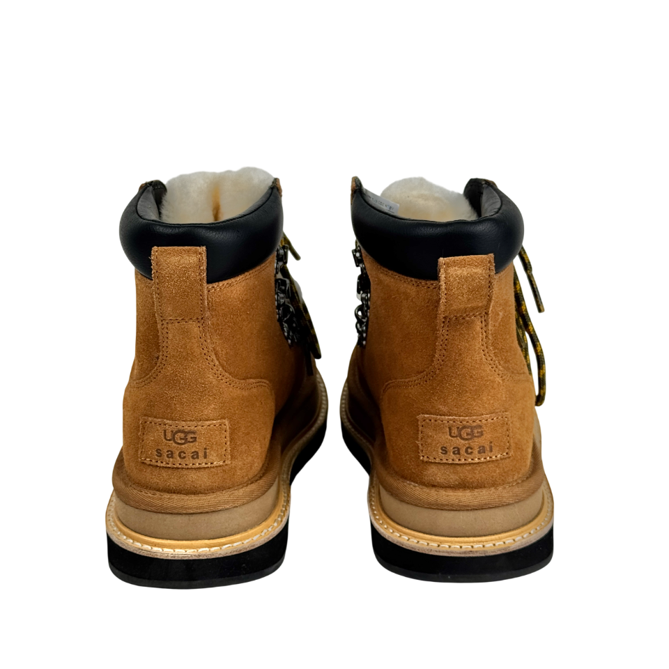 UGG X Sacai Chestnut Brown All Gender Ugg Sacai Hiker Boots UK 4 EU 37 👠