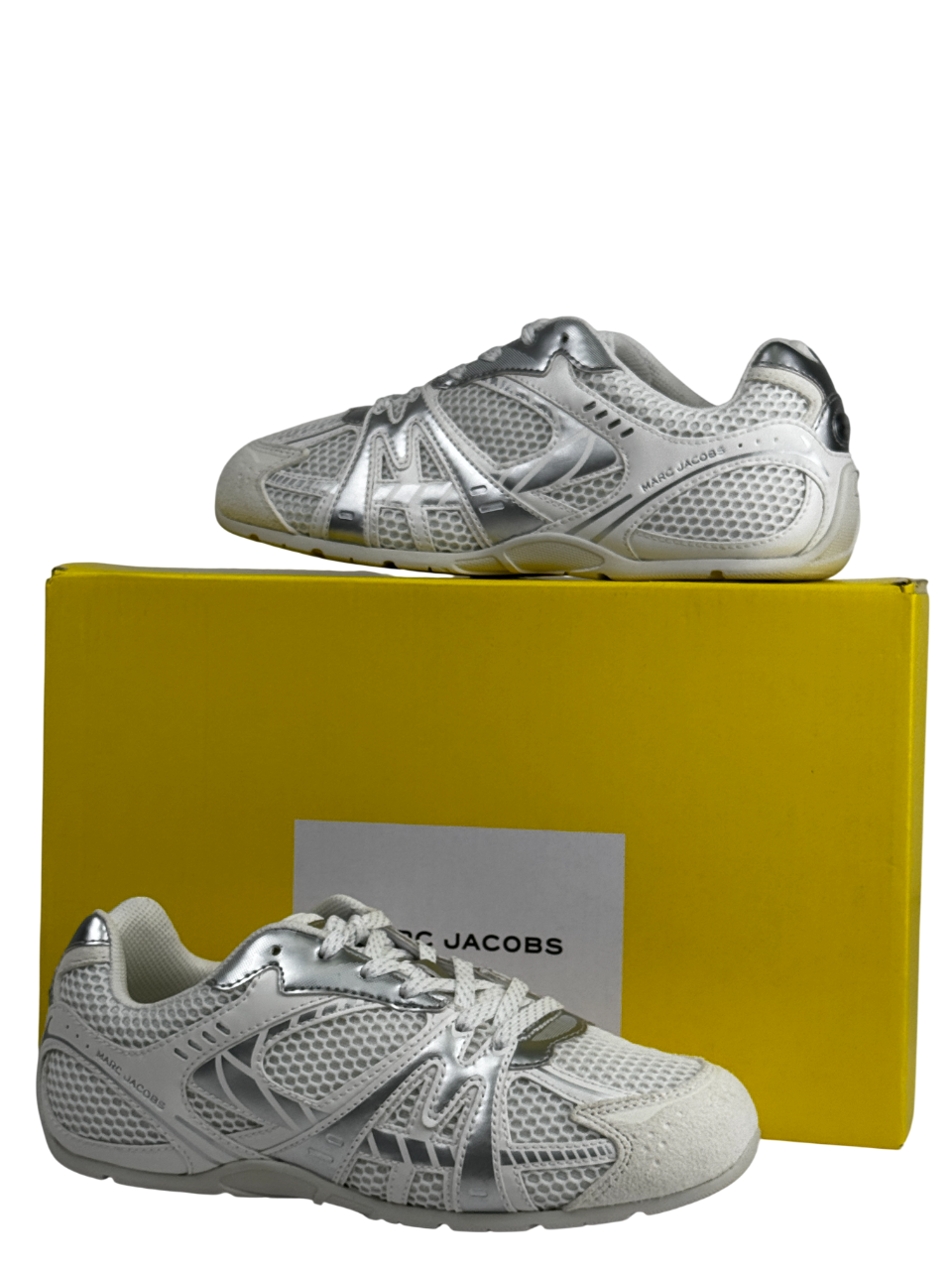 Marc Jacobs White The 72 Spring Sneaker Trainers UK 5 EU 38 👠