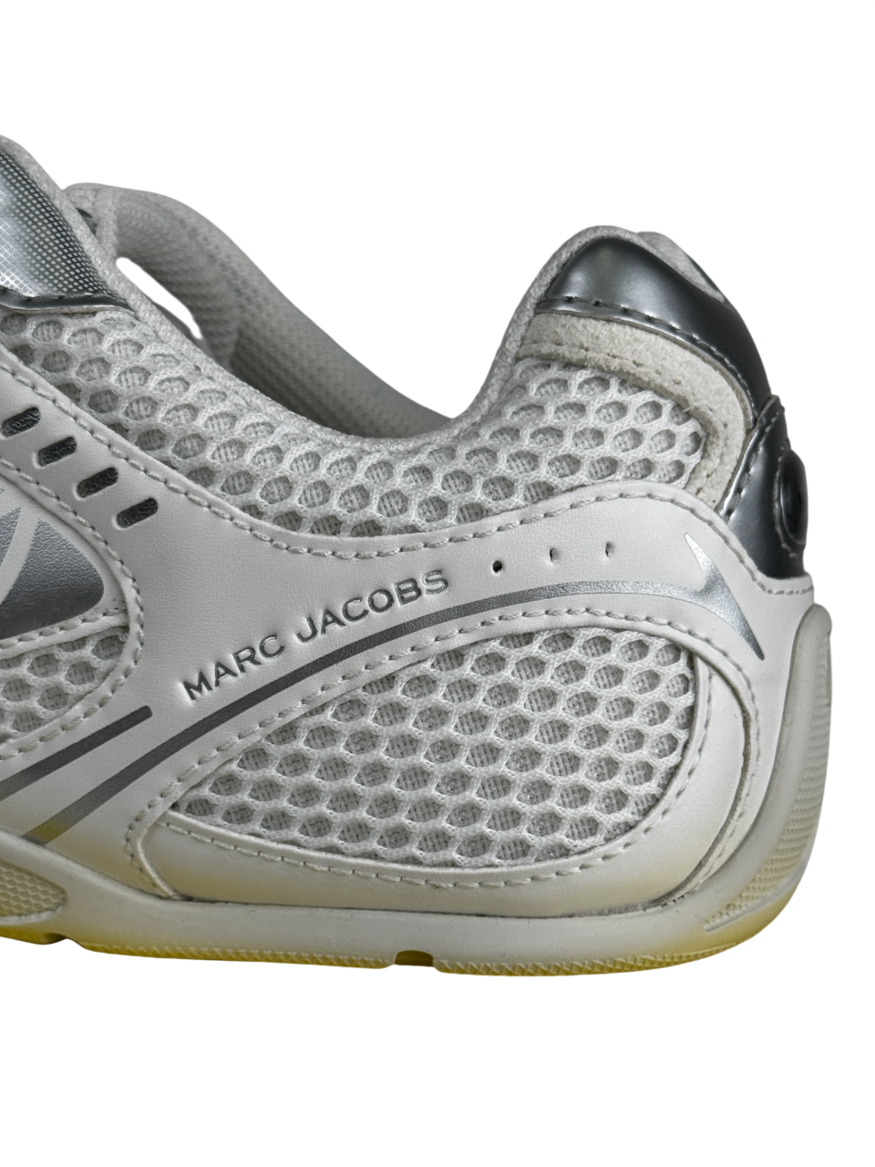 Marc Jacobs White The 72 Spring Sneaker Trainers UK 5 EU 38 👠