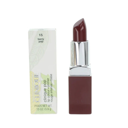 Clinique Pop Lip Colour And Primer Lipstick 15 Berry Pop 3.9g