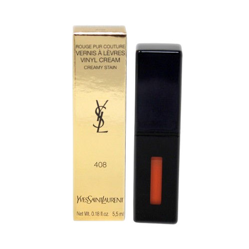 Yves Saint Laurent Beauty Vernis À Lèvres Vinyl Cream Lip Stain 408 Corail Neo-pop 5.5ml