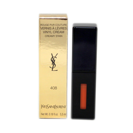 Yves Saint Laurent Beauty Vernis À Lèvres Vinyl Cream Lip Stain 408 Corail Neo-pop 5.5ml