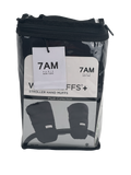 7AM ENFANT Black Warmmuffs - Plush Stroller Hand Gloves One Size