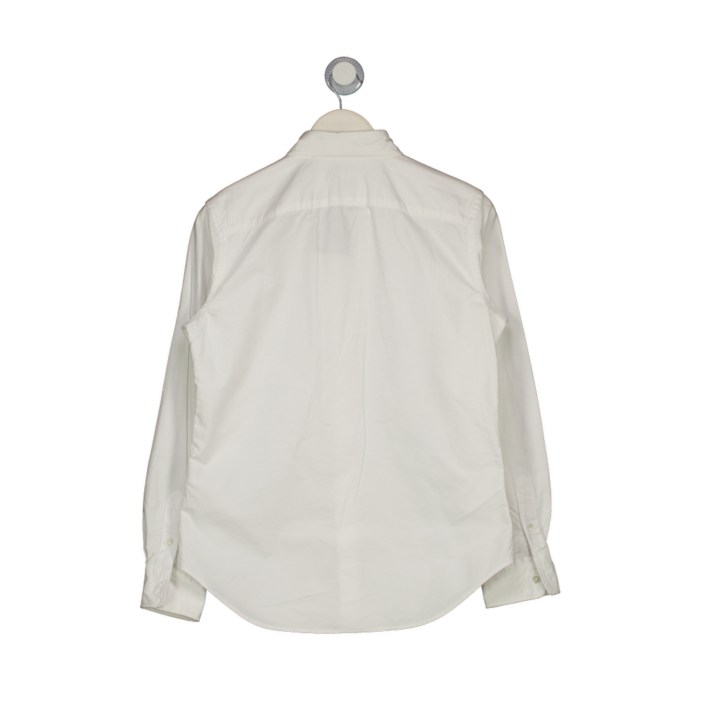 Polo Ralph Lauren White The Iconic Classic Fit Oxford Shirt Us6 UK 10