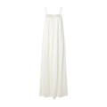 MANDIBREEZE X Lovisa Barkman White Lovisa Silk Open Back Dress UK XS