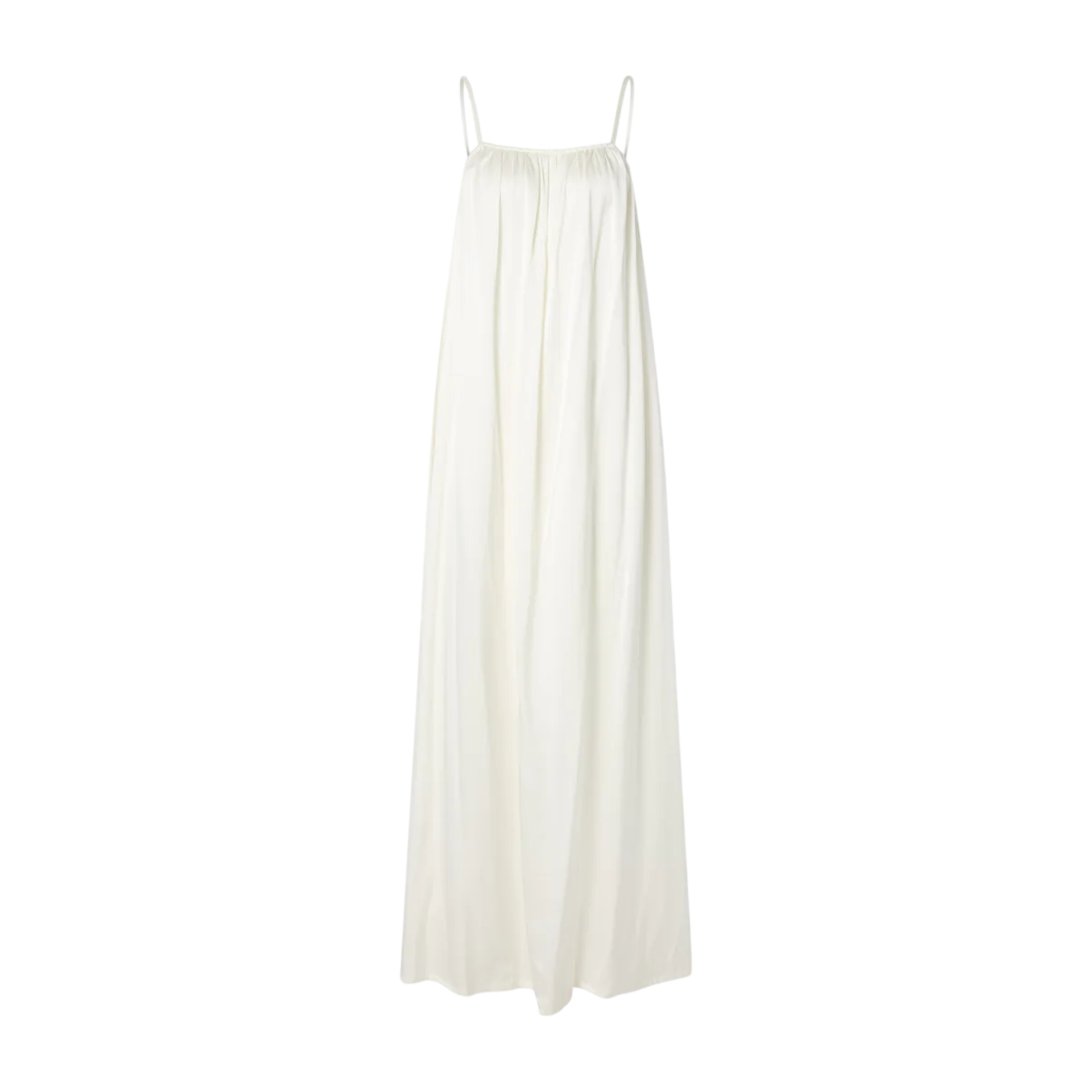 MANDIBREEZE X Lovisa Barkman White Lovisa Silk Open Back Dress UK XS