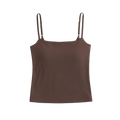 Abercrombie & Fitch Brown Smoothing Bra Free Collection Cami Top UK S