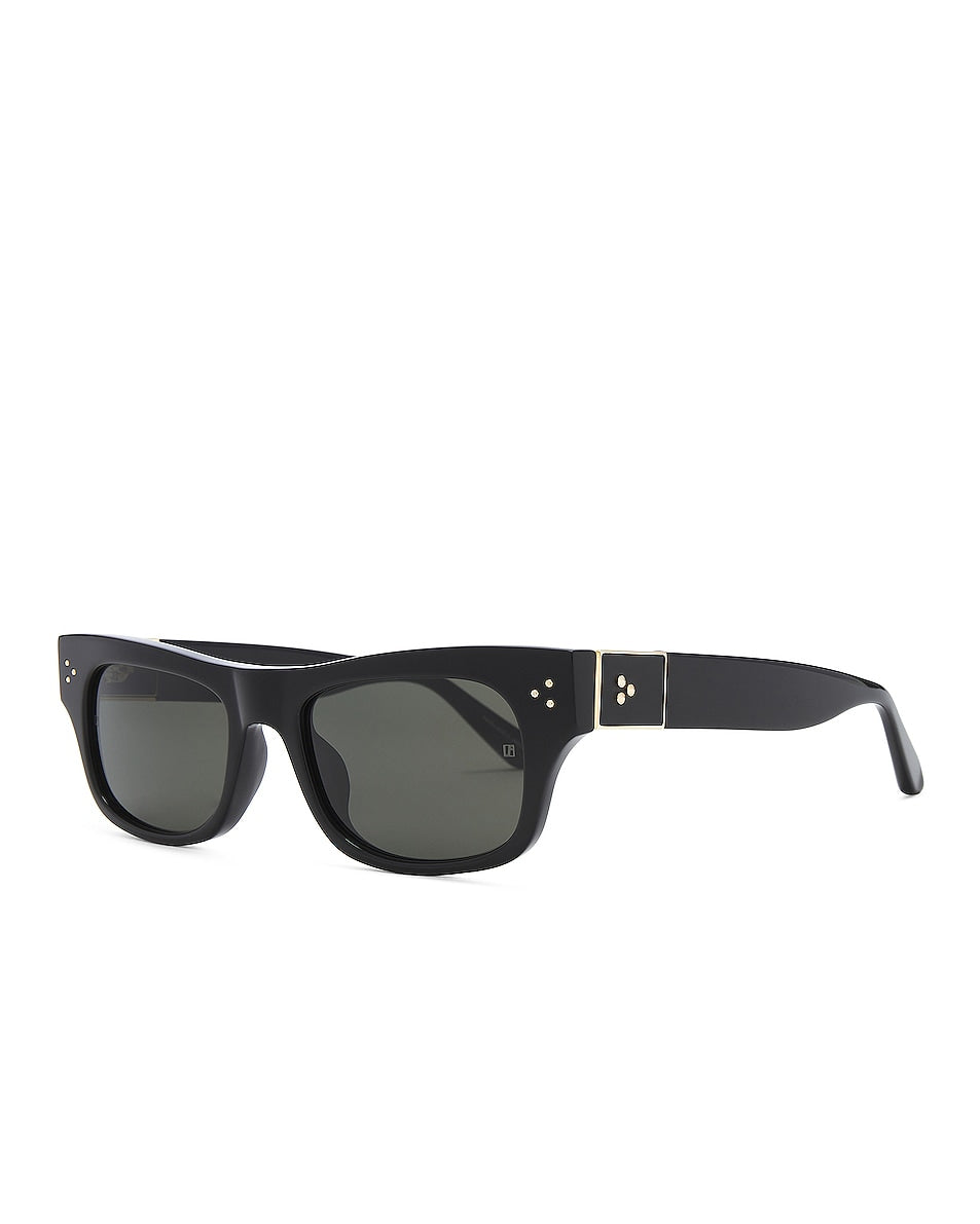 Linda Farrow Black Falck LFL/1448/1 Sunglasses