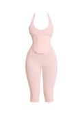 Mars the Label The Sandra Capri Jumpsuit In Pink UK 18