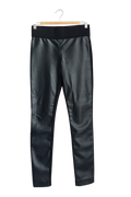CLUB MONACO Black Faux Leather Leggings Us2 UK 6