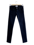 PAIGE Black Skyline Mid-rise skinny Ankle Jeans W24