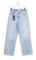 Paige Light Blue Nellie straight leg Jeans UK W24