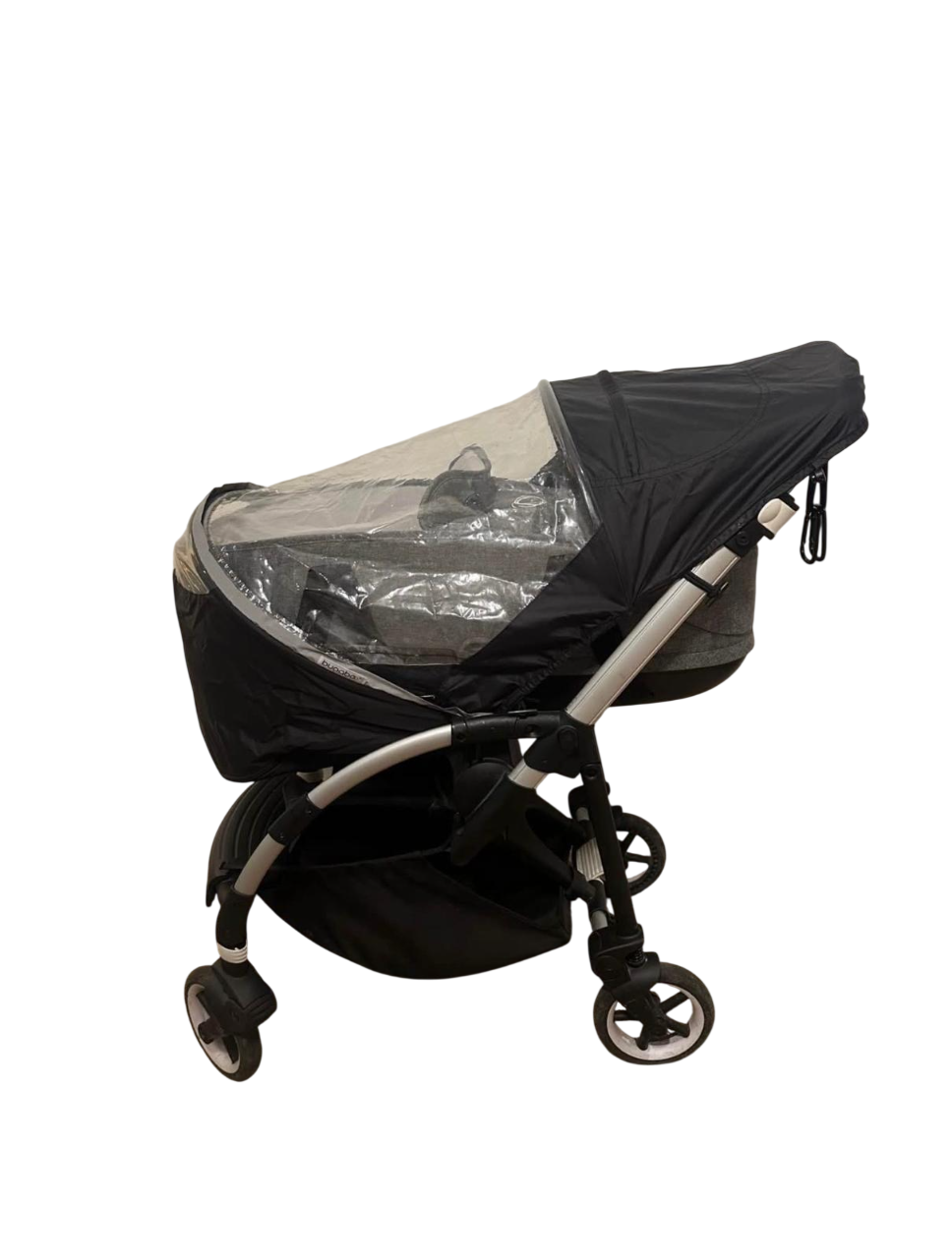 Bugaboo Grey Bee 6 Complete Carrycot/ Pushchair / frame and raincover