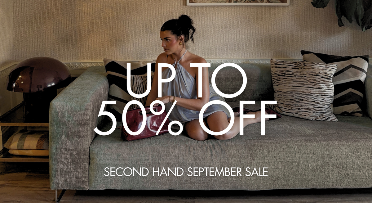 Up to 50% off: Second Hand September Sale