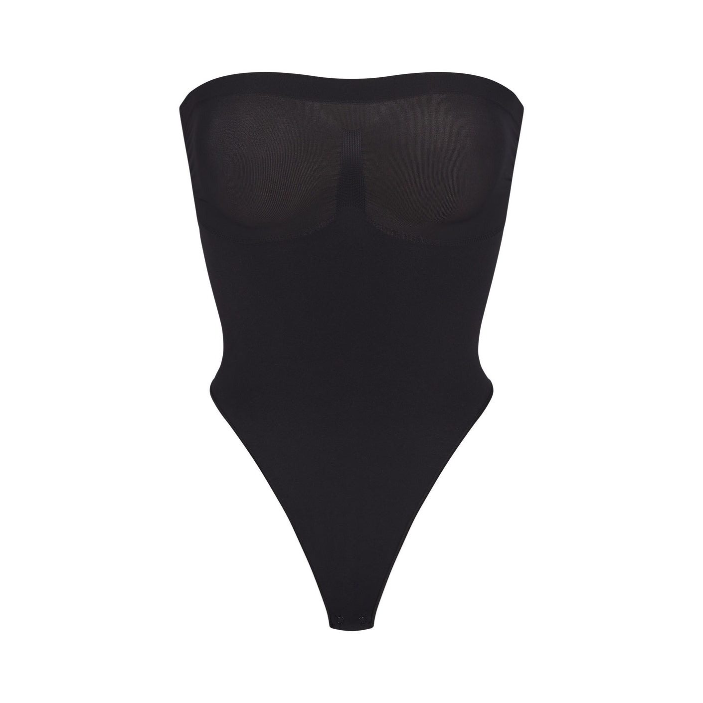 SKIMS Onyx Seamless Sculpt Thong Bodysuit UK S