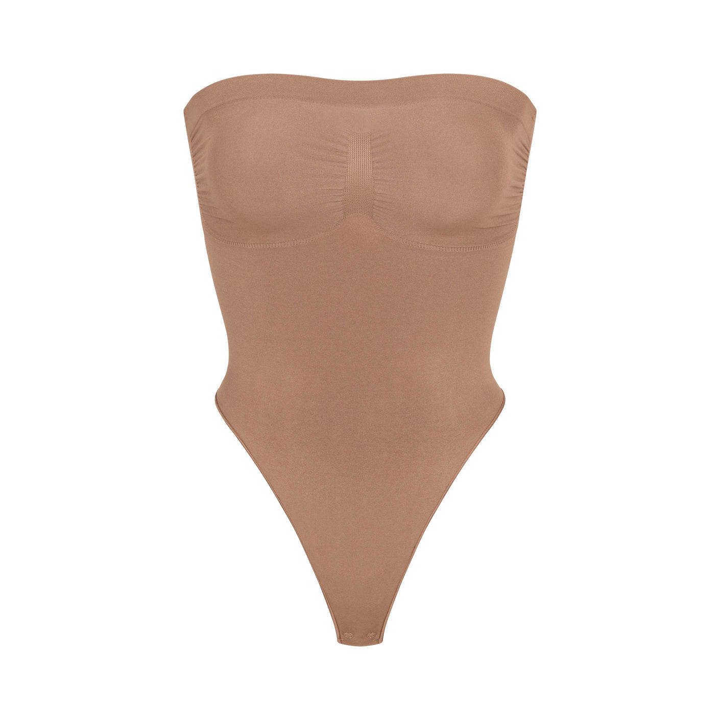 SKIMS Sienna Seamless Sculpt Strapless Thong Bodysuit UK S