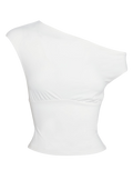 SASHA THERESE Bloom Top White UK XS