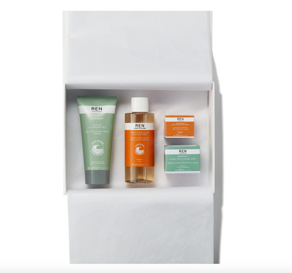 REN Clean Skincare Celebrate Your Skin Set (worth £56.00) BNIB 4 piece set