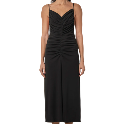 Moré Noir Black Georgia Resort Dress UK S