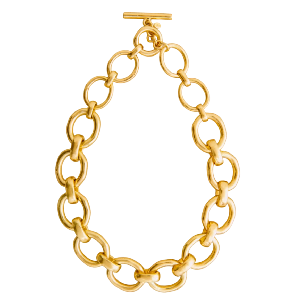 Sezane Agathe Gold Chunky link Necklace