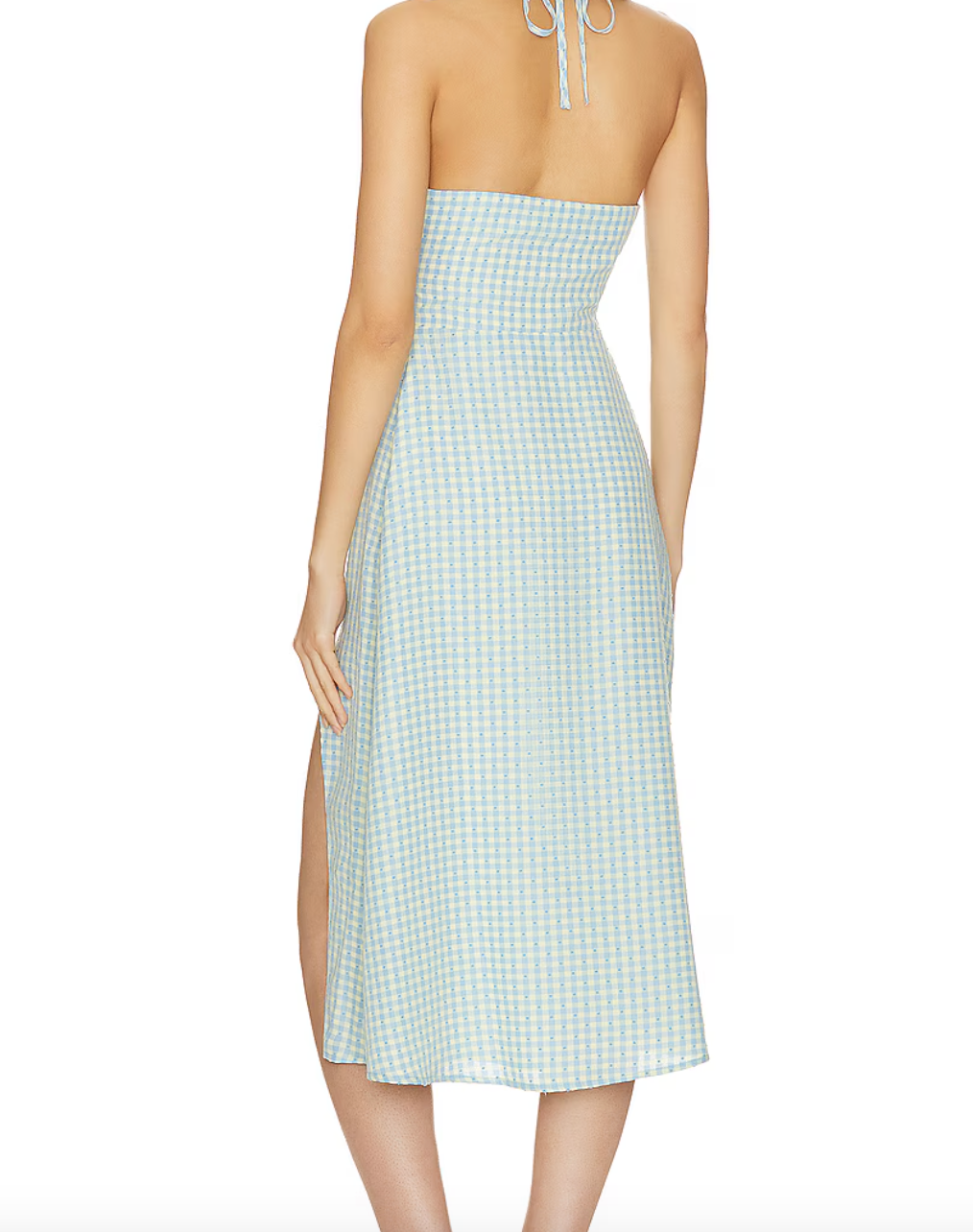 Majorelle Blue Peregrine Midi Dress UK XS