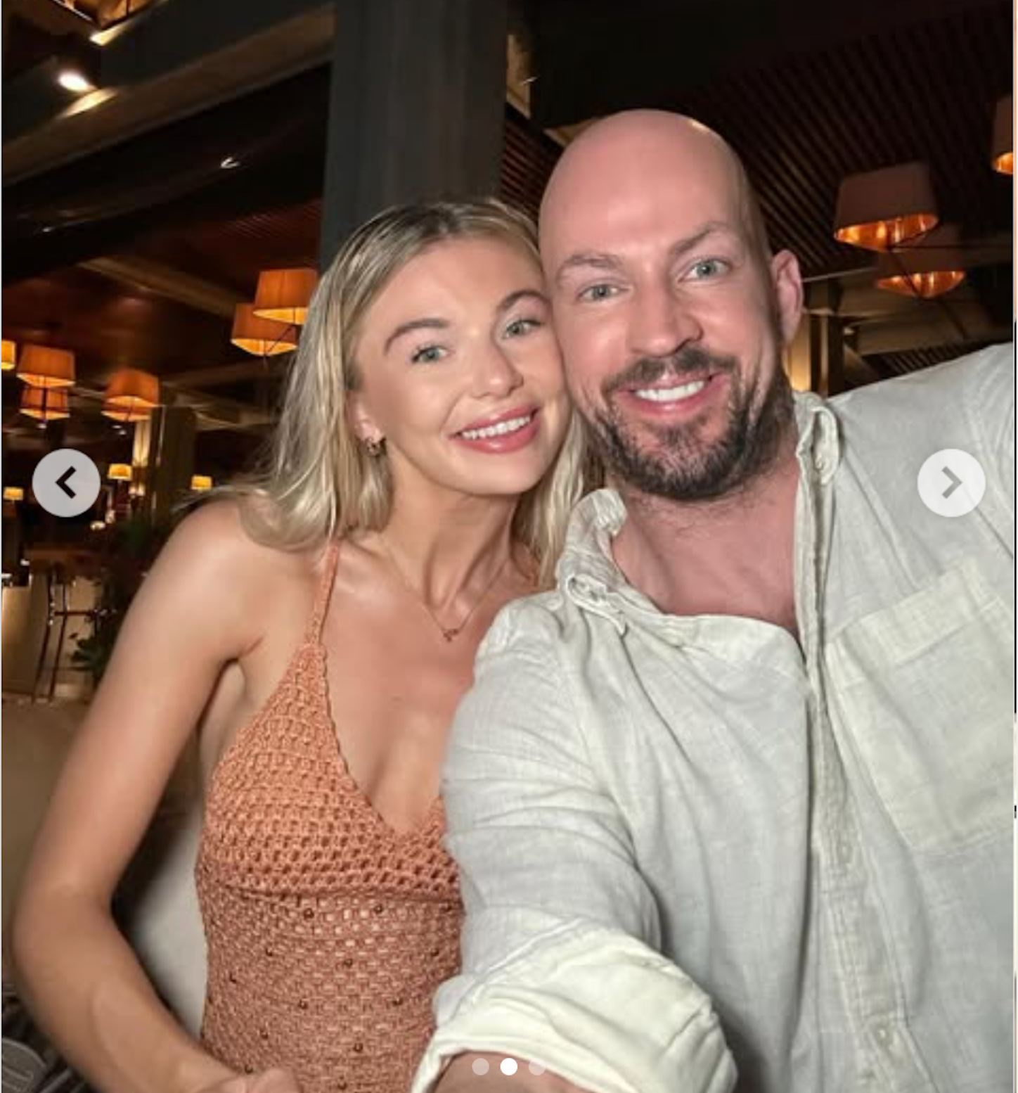 Flook The Label Orange Beaded Crochet Maxi Dress UK XS