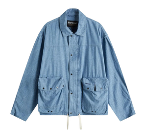 Barbour Blue Durham Lightweight Denim Jacket UK S