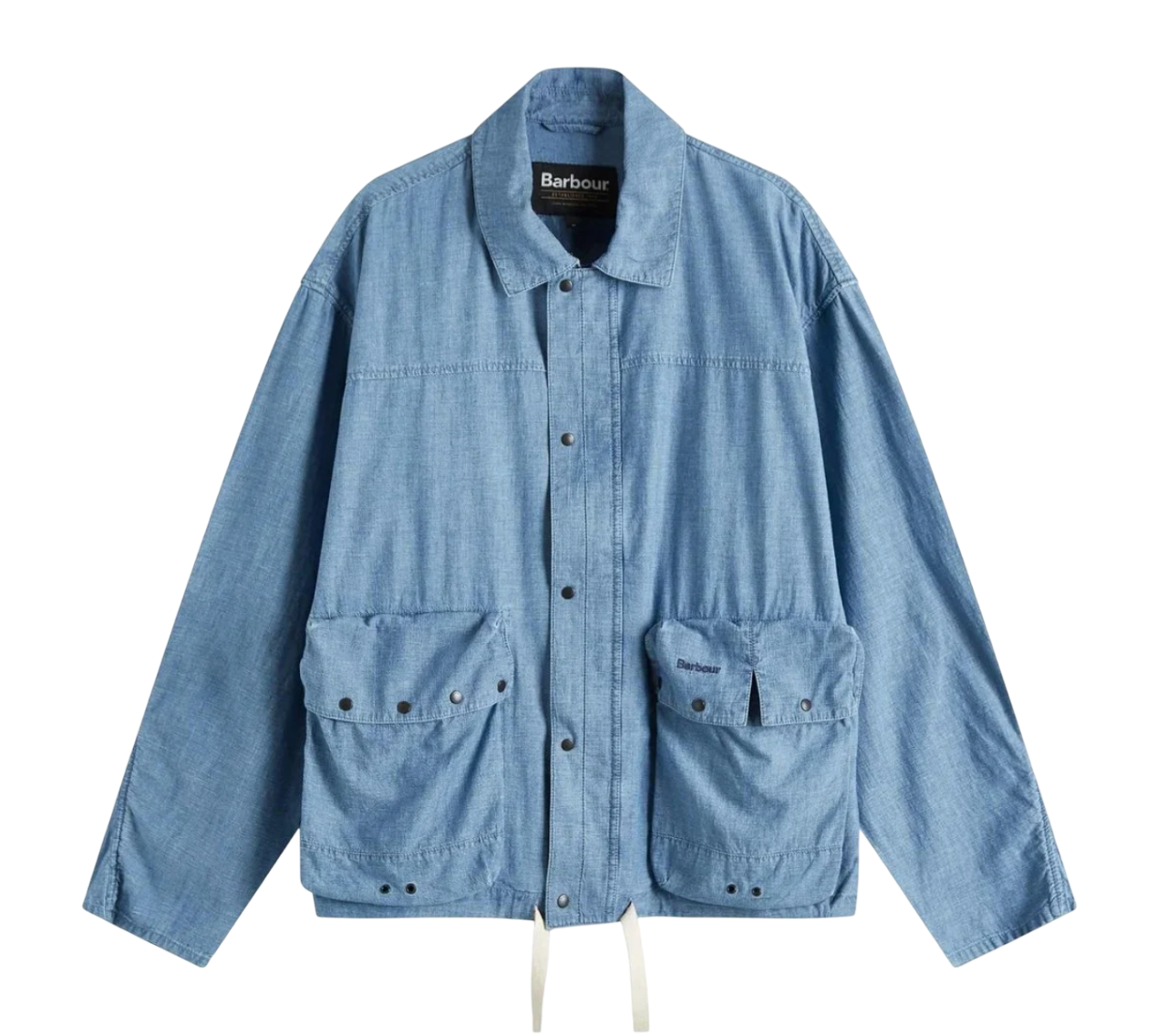Barbour Blue Durham Lightweight Denim Jacket UK S