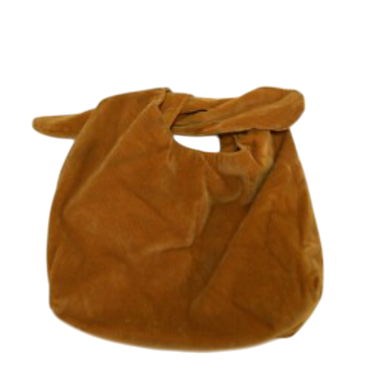 merit Brown Beauty Corduroy Tie Knot Bag One Size