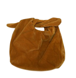 merit Brown Beauty Corduroy Tie Knot Bag One Size