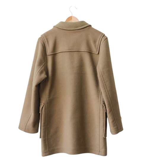 Barbour Viintage Camel Wool Duffle Coat UK 12