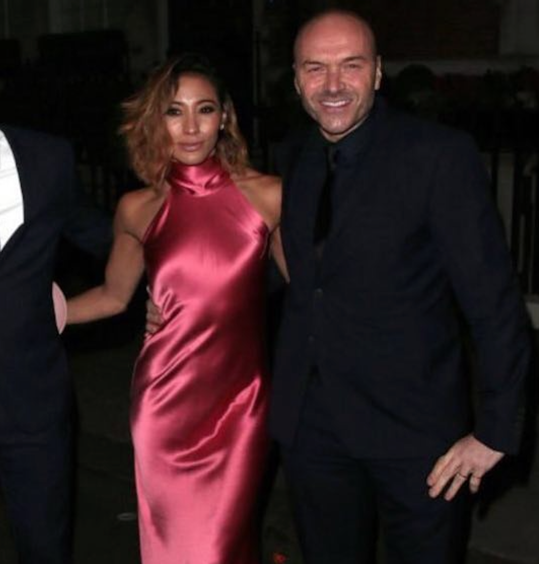 GALVAN LONDON Pink Silk Satin Tie Back Maxi Slip Dress UK 6