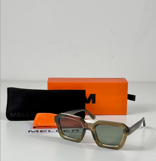 MELLER Nayah Olive Green Mossoli Sunglasses In Case / Box