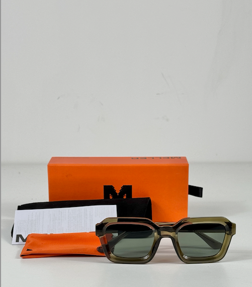 MELLER Nayah Olive Green Mossoli Sunglasses In Case / Box