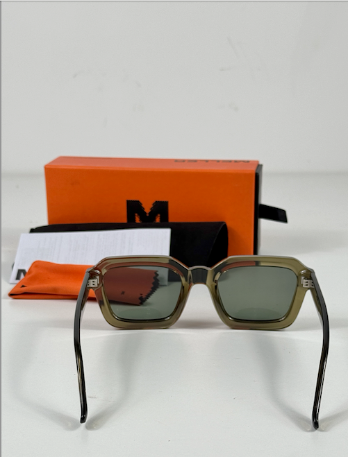 MELLER Nayah Olive Green Mossoli Sunglasses In Case / Box