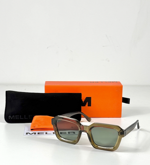 MELLER Nayah Olive Green Mossoli Sunglasses In Case / Box