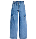 LEVI'S Blue Baggy Cargo Lightweight Jeans L32 W26