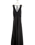 OMNES Aurelia Dress In Black UK 14