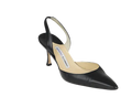Manolo Blahnik Carolyne Leather Mid-heel 70mm Halter Pump In Black UK 3.5 EU 36.5 👠
