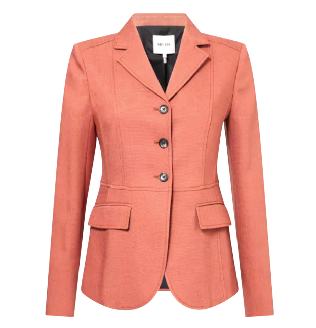 ME + EM Rosewood Pink Slim Contour Blazer UK 12